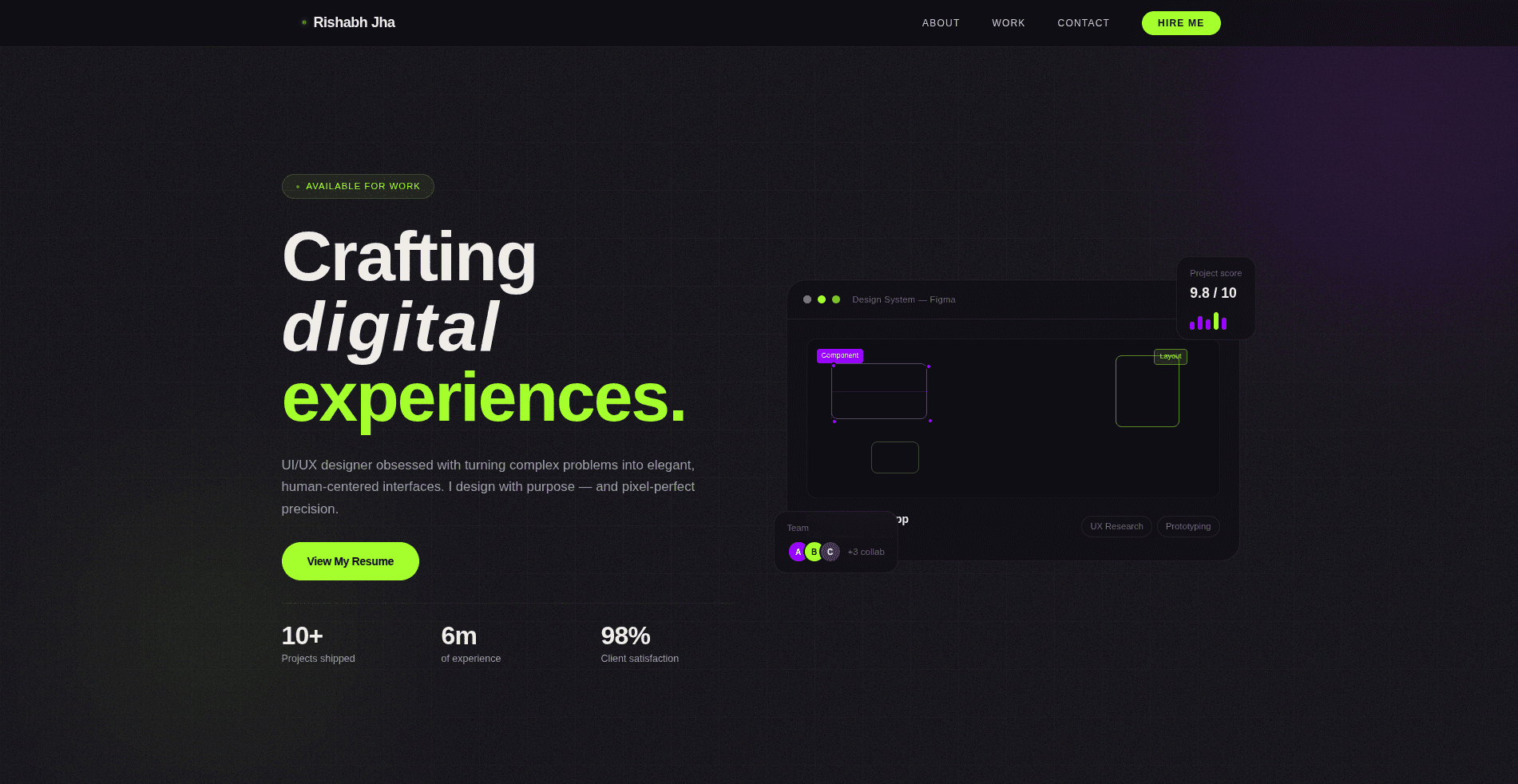 Portfolio Website - 2